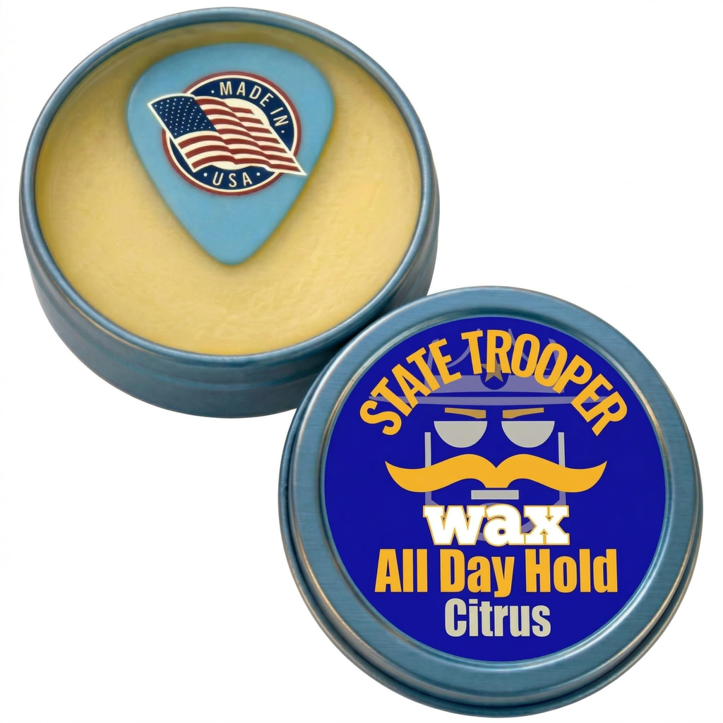 Fountain Edge Grooming Compact Mustache Wax Sage