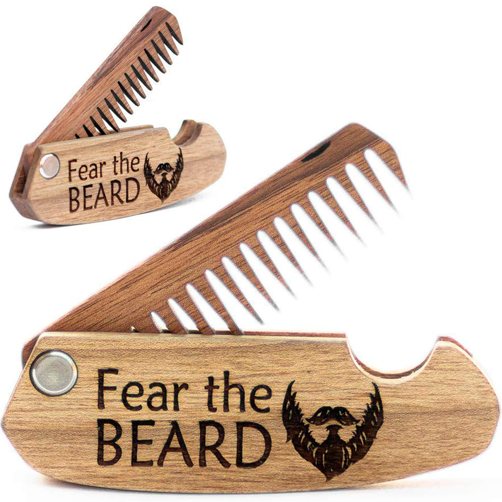 Beard Comb Wooden - Walnut