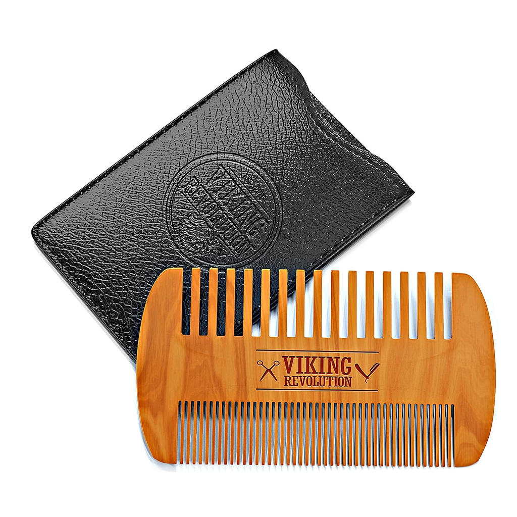 Beard Comb Wooden - Cherry