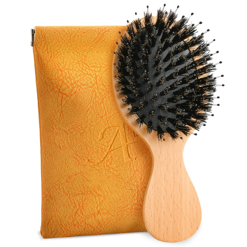 Boar Bristle Brush - Travel
