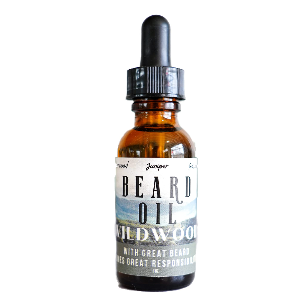 Beard Oil Bottle - Cedar