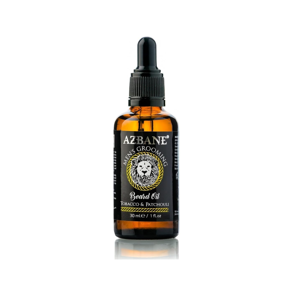 Beard Oil Bottle - Tobacco